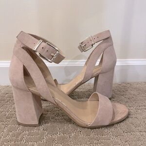 Franco Sarto Nude Heels Size 9